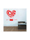 Wall Sticker Love Hot Air Balloon 60cm X 60cm