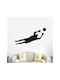 Wall Sticker Football Player 03 90cm X 50cm