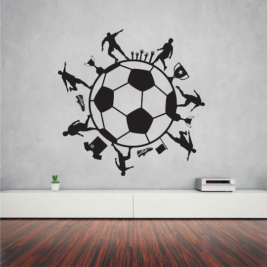 Soccer Ball Wall Sticker 100cm X 100cm