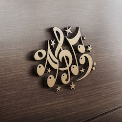 Orafol Wooden Music Theme (Various Designs) Orafol Wooden Music Theme (Various Designs)
