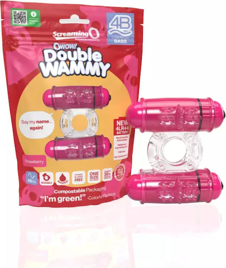 Screaming O Doppel-Vibrationsring Wammy Pink