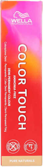 Wella Color Touch Pure Naturals Vopsea Temporară De Păr Fără Amoniac Nr 9/03 60ml
