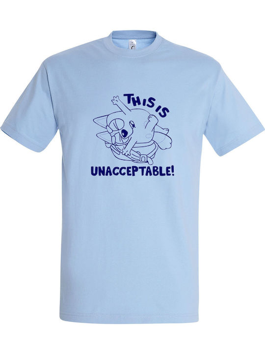 Tricou pentru copii Sky Blue Bluey This Is Unac...