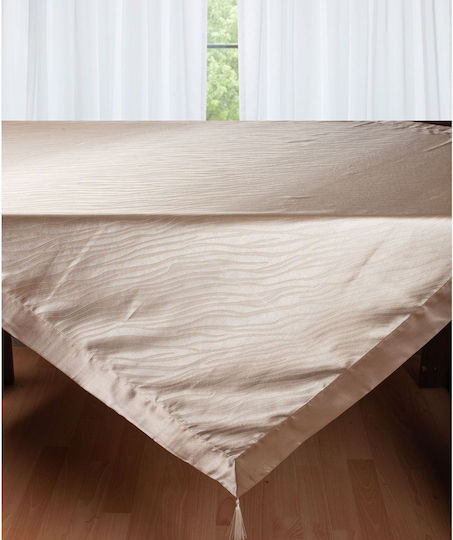 Silk Fashion Tablecloth 2009 Beige 160x220cm