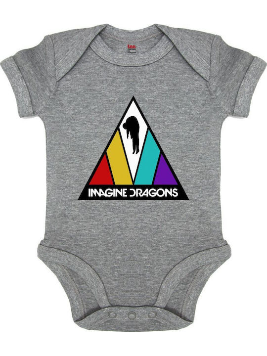 Koupakoupa Imagine Dragons Kurzärmelig Grey Mel...
