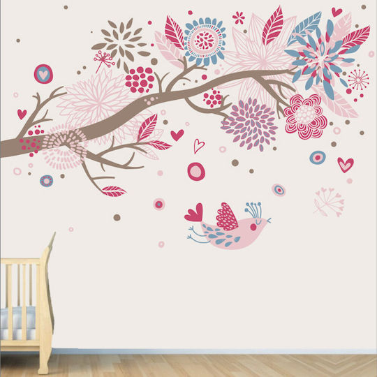 Abziehbare Tapete Pink Love 300cm