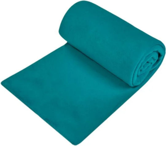 Super-Queen 220x150cm Petrol Blau Decke