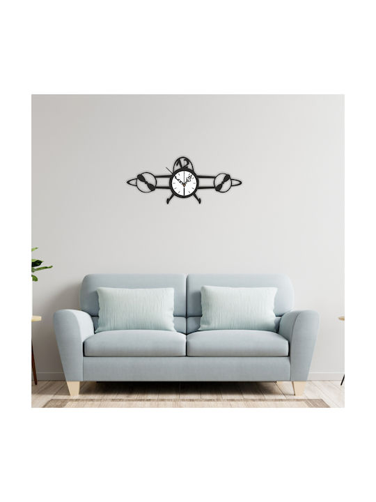 Airplane Wall Clock 50cm X 20cm Thickness 5mm