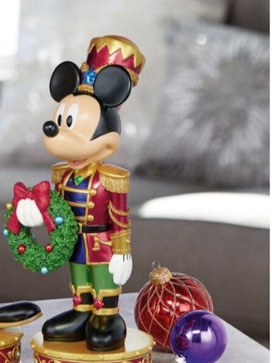Disney Illuminated Christmas Plastic Figure Little mouse Height 38cm with Music Mickey Mouse Nutcracker