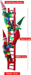 Mr.Christmas Μαγικά Ξωτικά Του Άγ.βασίλη "elves Tree" Σκάλα & Φωτιζόμενη