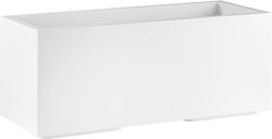 Veca Blumentopf Kunststoff White