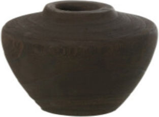 J-Line Black Vase