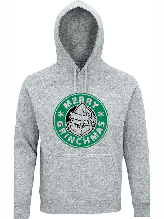 Unisex Hoodie Bio "Merry Grinchmas Starbucks We...
