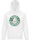 Unisex Hoodie Bio "Merry Grinchmas Starbucks Weihnachten Grinch" Weiß