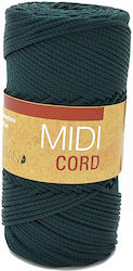 Midi Cord 200g Crochet Hook No.4 135m Dark Cypress