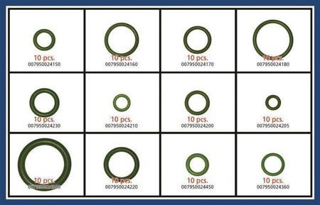 Magneti Marelli Mm Ventil Dichtungssatz O-Ringe 120 Stück