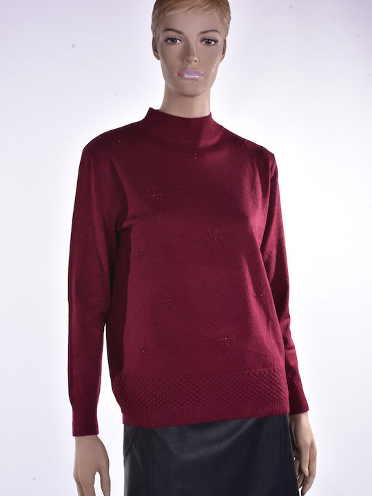Raiden Women's Sweater Burgundy
