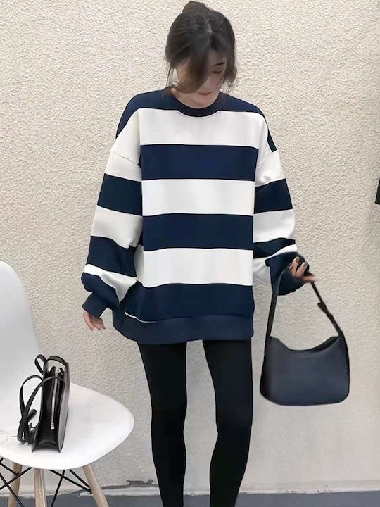 Women's Blouse Striped White