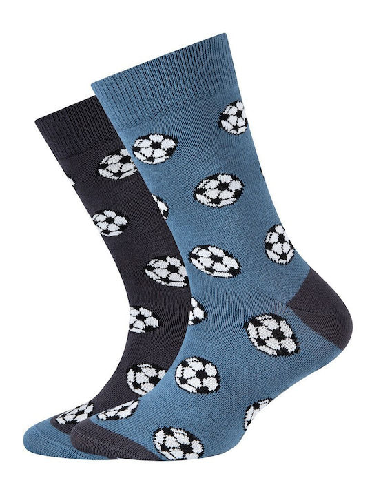 Camano Kids' Socks Blue 2 Pairs