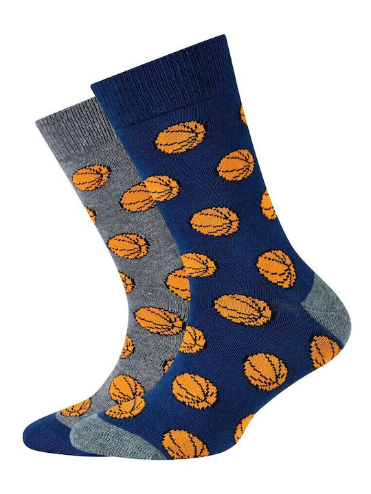 Camano Kids' Socks Dark Blue 2 Pairs