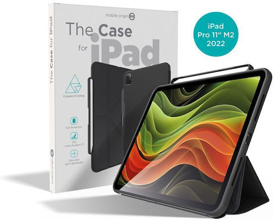 Mobile Origin Флип Капак Черен iPad Pro 2022 11''