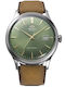 Orient Bambino Ανδρικό Ρολόι Αυτόματο με Καφέ Δερμάτινο Λουράκι