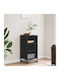 Kabinett Büro Brown Oak 35.5x35x76cm