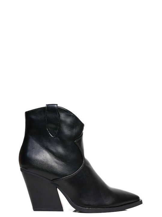 Black Western Ankle Boots