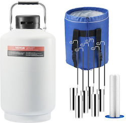 Δοχείο Υγρού Αζώτου Vevor 10l 6 Κανίστρες Czxydg10l000iex2hv0