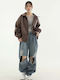 Hoch tailliert Damenjeans