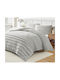 Liolios Home Volcano Pillowcase Lt Grey 50x70cm.