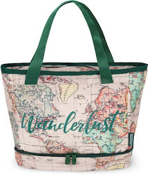 Legami Milano Reise Mehrfarbige Imbiss-Tasche 31x15x24cm Legami Milano Reise Mehrfarbige Imbiss-Tasche 31x15x24cm