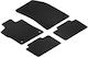 Lampa Set of Front and Rear Mats 4pcs for Peugeot 308 Opel Astra 2022 Black