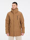 Winter Jacket Parka Waterproof Sandy Brown