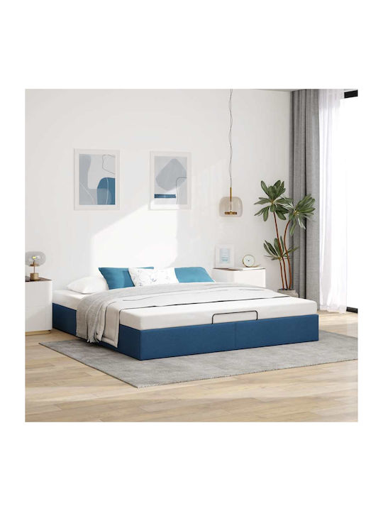Betten Übergröße Mit Stoff Blau Mit Stauraum & ...