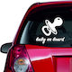 Autoaufkleber Baby an Bord 40 25cm x 22cm