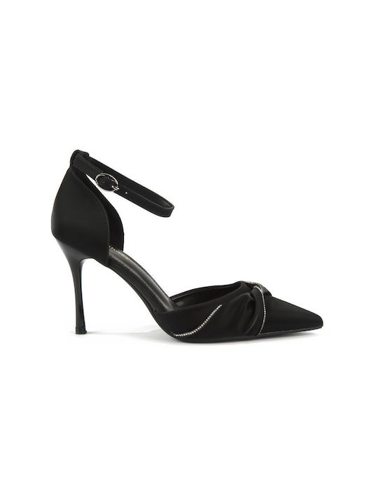 Fshoes Pointed Toe Black Heels