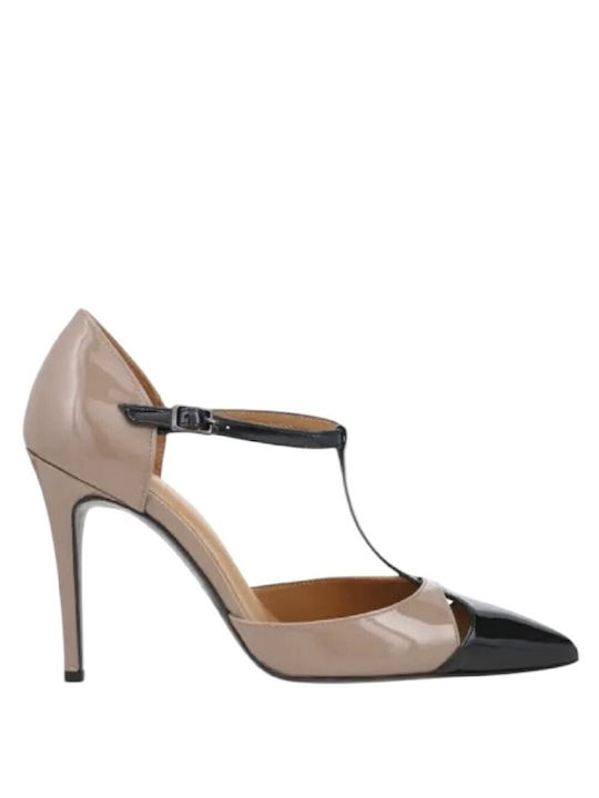 Kalogirou Patent Leather Black Heels