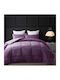 Liolios Home Duvet Cover Queen 220x240cm Cassiano Purple