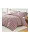 Liolios Home Bettbezug Großes Doppelbett 220x240cm Volcano Amethyst