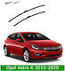 Front Wiper Blade Set Opel Astra K 2015-2020 700mm 600mm Bosch Aerotwin 3398000127 28" & 24" 2 Pieces
