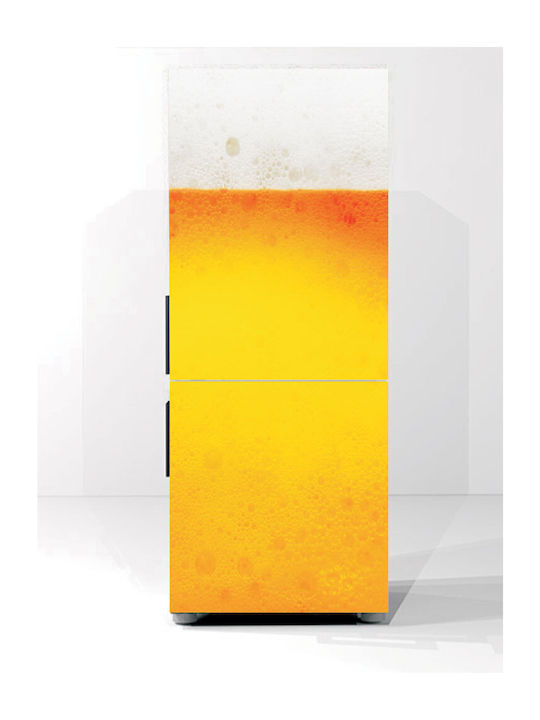 Αυτοκόλλητο Ψυγείου Beer 3 200cm