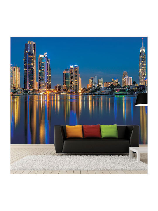 Gold Coast City Selbstklebende Tapete 375 cm