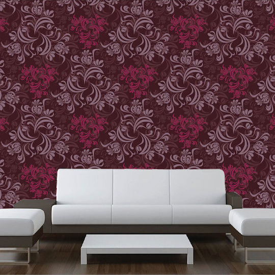 Retro Flowers Self-Adhesive Wallpaper 500cm