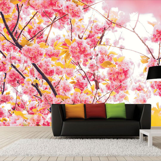 Beautiful Flowers Self-Adhesive Wallpaper 200cm