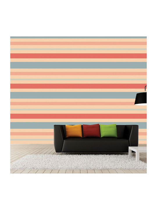 Αυτοκόλλητη Ταπετσαρία Vintage Stripes 475cm