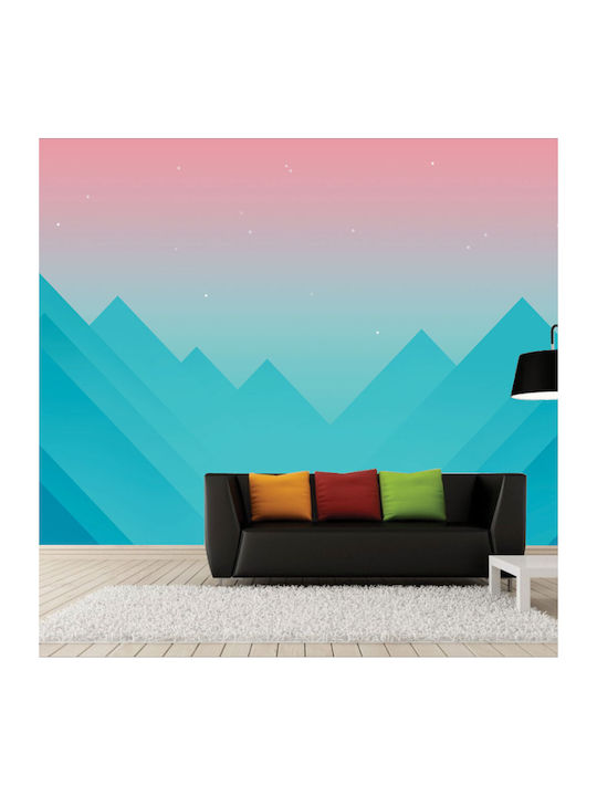 Self-Adhesive Wallpaper Green Pyramids 400cm