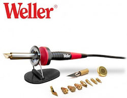 Set de pirogravură pentru lemn 25 W Weller Wliwbk2523g 15 piese