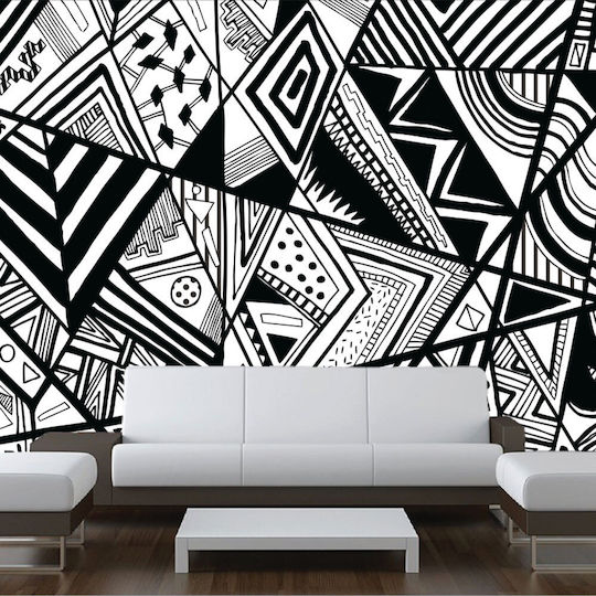 Αυτοκόλλητη Ταπετσαρία Black White 300cm
