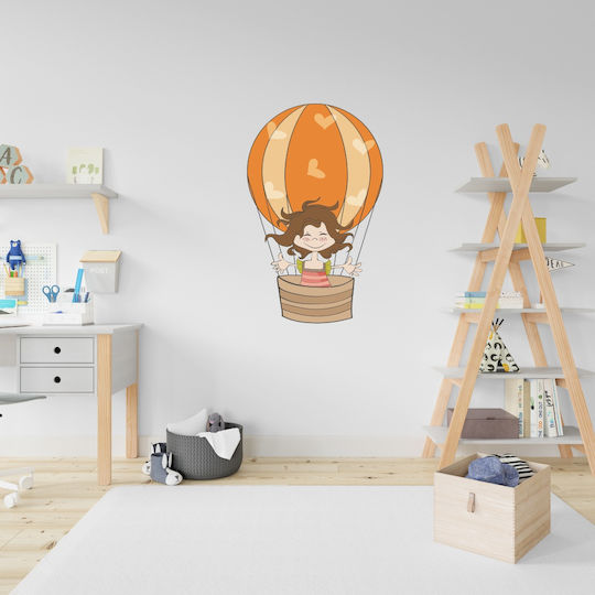 Flying Little Girl Wall Sticker 44cm X 70cm